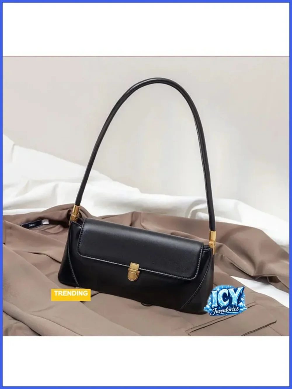 Vintage Hobo Satchel Bag for Women Faux Leather Small Shoulder Handbag